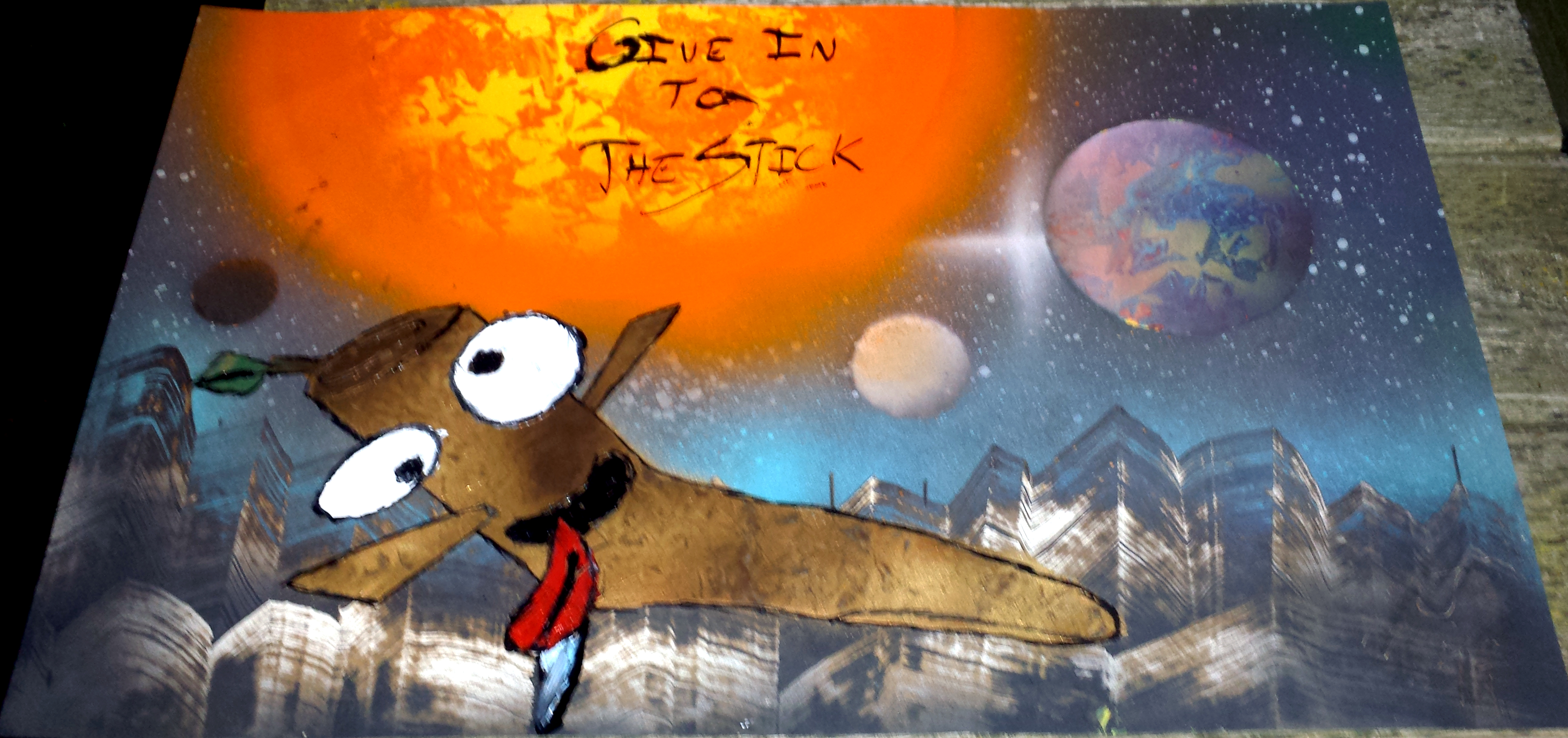 Give In To The Stick!!