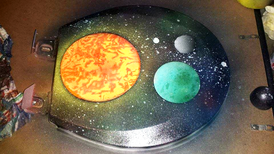 Sprayce Toilet Seat