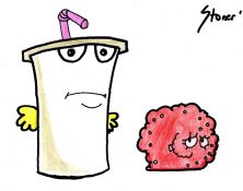 Master Shake and Meatwad